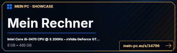 PC-Showcase Mein Rechner von Leo84 auf MEIN PC