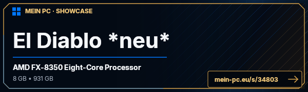 PC-Showcase El Diablo *neu* von G35`Cal1ban auf MEIN PC