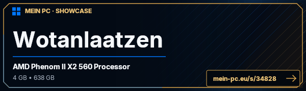 PC-Showcase Wotanlaatzen von Wotanlaatzen auf MEIN PC