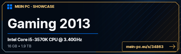 PC-Showcase Gaming 2013 von T0ppi auf MEIN PC