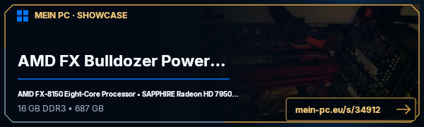 PC-Showcase AMD FX Bulldozer Power by [FFAG]  von **Mr400Volt** auf MEIN PC