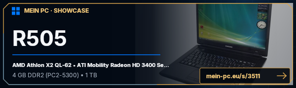 PC-Showcase R505 von genesis22 auf MEIN PC