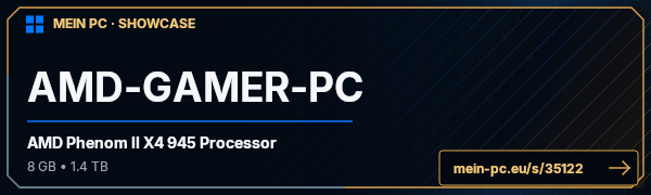 PC-Showcase AMD-GAMER-PC von marioschauer auf MEIN PC
