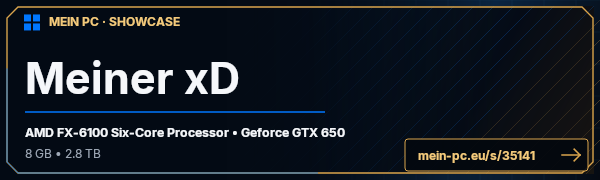 PC-Showcase Meiner xD von AMD1995 auf MEIN PC