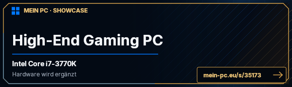PC-Showcase High-End Gaming PC von Megamaster auf MEIN PC