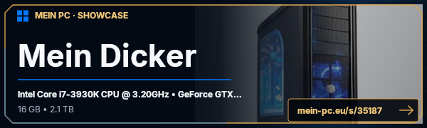 PC-Showcase Mein Dicker von Pragsdorfer auf MEIN PC