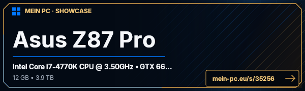 PC-Showcase Asus Z87 Pro von Ducal auf MEIN PC