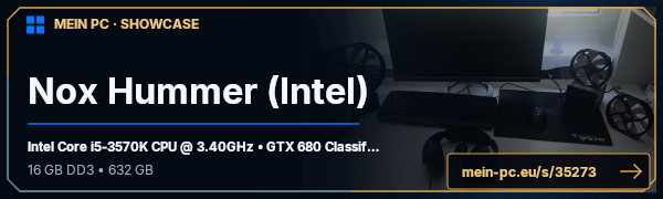 PC-Showcase Nox Hummer (Intel) von anton_1234 auf MEIN PC