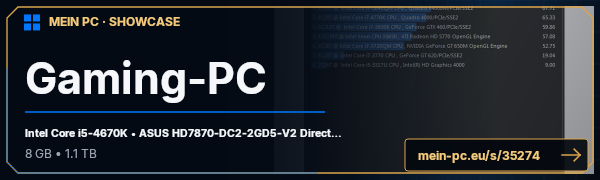 PC-Showcase Gaming-PC von pointan auf MEIN PC