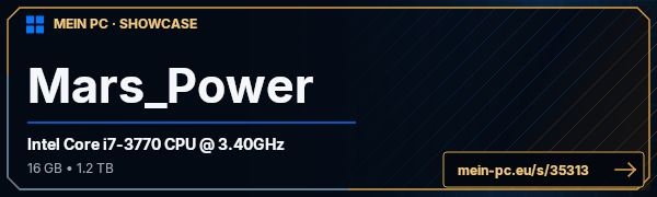 PC-Showcase Mars_Power von marscru auf MEIN PC