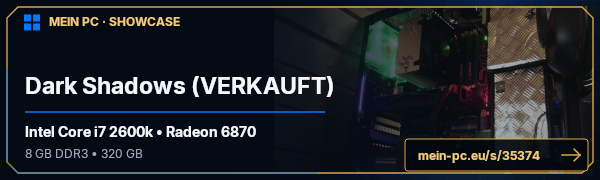 PC-Showcase Dark Shadows (VERKAUFT) von killa145 auf MEIN PC