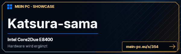 PC-Showcase Katsura-sama von Katsura-sama auf MEIN PC