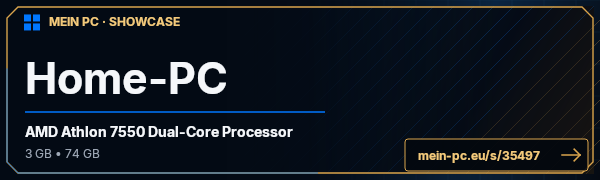 PC-Showcase Home-PC von Imperativ auf MEIN PC