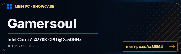 PC-Showcase Gamersoul von Maverin auf MEIN PC