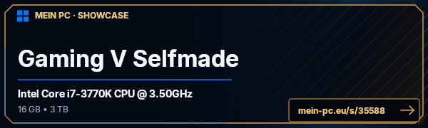 PC-Showcase Gaming V Selfmade von whiteex3 auf MEIN PC