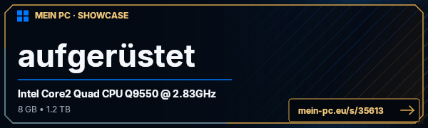 PC-Showcase aufgerüstet von battii8585 auf MEIN PC