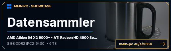 PC-Showcase Datensammler von pcnator auf MEIN PC