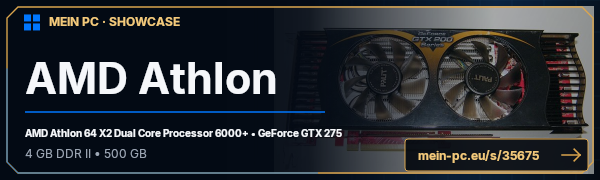 PC-Showcase AMD Athlon von SC Jack auf MEIN PC