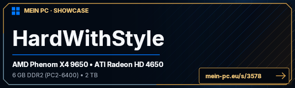 PC-Showcase HardWithStyle von HardWithStyle auf MEIN PC