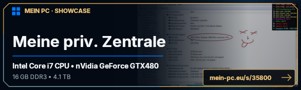 PC-Showcase Meine priv. Zentrale von ChR!Zz auf MEIN PC