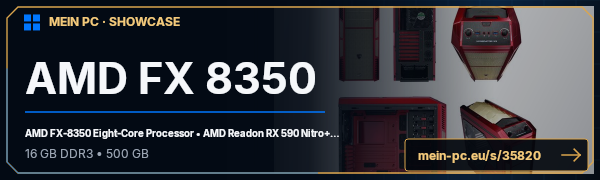 PC-Showcase AMD FX 8350 von Sam31986 auf MEIN PC