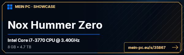 PC-Showcase Nox Hummer Zero von ST-173 auf MEIN PC