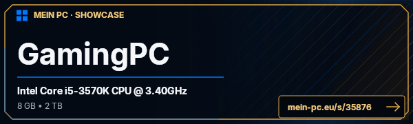 PC-Showcase GamingPC von KeyJay auf MEIN PC