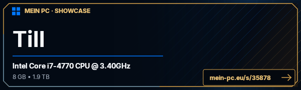 PC-Showcase Till von Summi998 auf MEIN PC