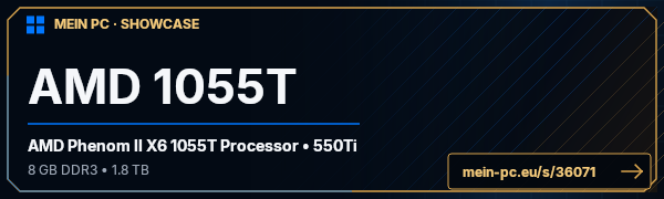 PC-Showcase AMD 1055T von wusaaa auf MEIN PC