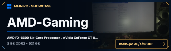 PC-Showcase AMD-Gaming von Inquebravel auf MEIN PC