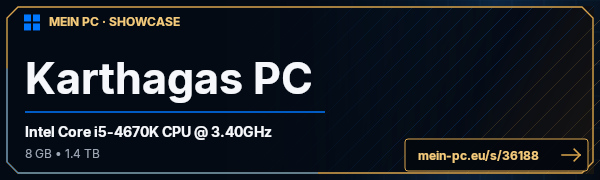 PC-Showcase Karthagas PC von iReLaX_was_taken_sad auf MEIN PC