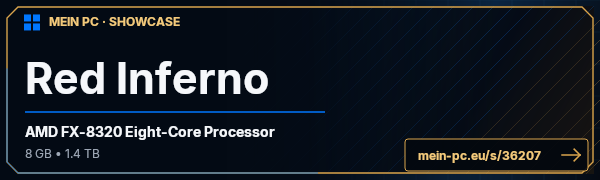 PC-Showcase Red Inferno 	 von MrSchacko11w auf MEIN PC