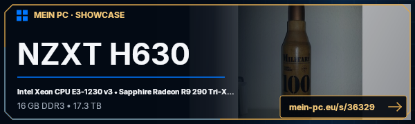PC-Showcase NZXT H630 von Soulfighter auf MEIN PC