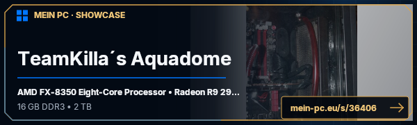PC-Showcase TeamKilla´s Aquadome von TeamKilla667 auf MEIN PC