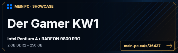 PC-Showcase Der Gamer KW1 von Khrytorat auf MEIN PC