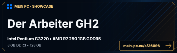 PC-Showcase Der Arbeiter GH2 von Khrytorat auf MEIN PC