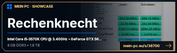 PC-Showcase Rechenknecht von NeverMind2k auf MEIN PC