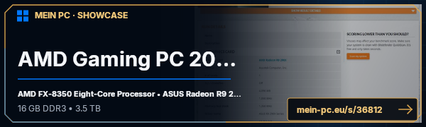 PC-Showcase AMD Gaming PC 2014 von DonnyBresko auf MEIN PC