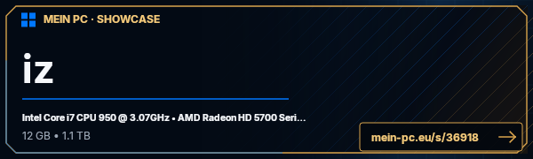 PC-Showcase iz von Mike1173 auf MEIN PC