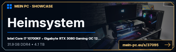 PC-Showcase Heimsystem von Ronnix20 auf MEIN PC