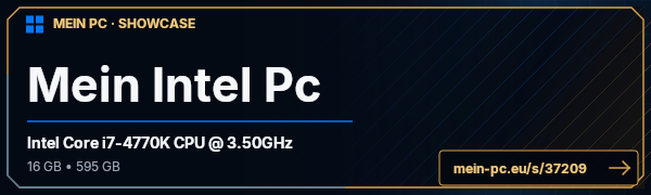 PC-Showcase Mein Intel Pc von Ooschwerbleede_!!! auf MEIN PC