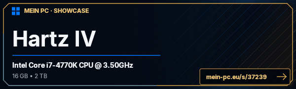 PC-Showcase Hartz lV von Achselanka666 auf MEIN PC