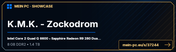 PC-Showcase K.M.K. - Zockodrom von hollander23 auf MEIN PC