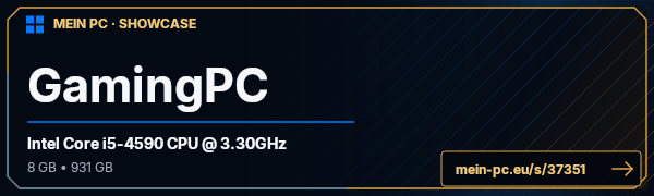 PC-Showcase GamingPC von PazzHD auf MEIN PC