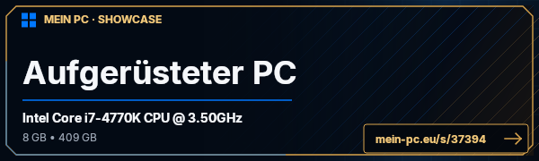 PC-Showcase Aufgerüsteter PC von TheKurdboy auf MEIN PC