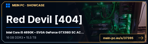 PC-Showcase Red Devil [404] von TheGU auf MEIN PC