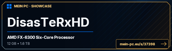 PC-Showcase DisasTeRxHD von dominik2802 auf MEIN PC