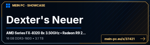PC-Showcase Dexter's Neuer von MacBumpcheese auf MEIN PC