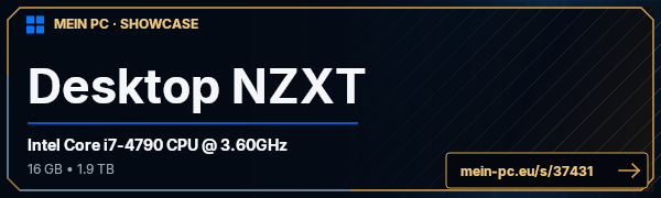 PC-Showcase Desktop NZXT von Zoey-01 auf MEIN PC
