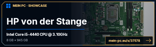 PC-Showcase HP von der Stange von Roktabec auf MEIN PC